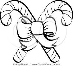 Black And White Candy Canes Google Image Result For Http Images Clipartof Com Small 100648 Royalty Free Rf Clipart Illustration Of A C Candy Cane Coloring Page Coloring Pages Candy Cane
