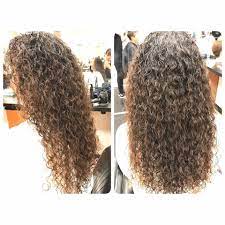 Piggyback Perm Results After Drying Permed Hairstyles Curly Hair Styles Long Curls