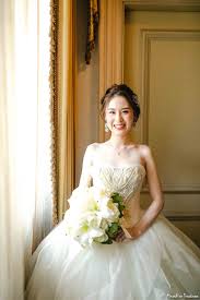 大阪のホテルで結婚式の写真撮影 結婚式 写真 結婚式の写真撮影 花嫁 髪型 アップ