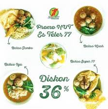 Demikian juga seperti yang telah dilakukan oleh pengusaha sukses pemilik brand es teler 77, sukyatno nugroho memulai usaha keluarganya tersebut mulai dari nol hingga bisa bertahan selama. Discount 36 At Es Teler 77 July 2018