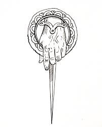 The Hand Of The King Game Of Thrones Tattoo Hand Of The King Game Of Thrones Drawings