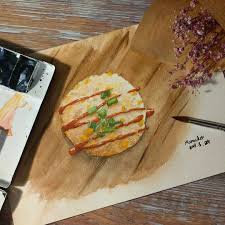 instagram 上的瑪露可生活maruko life 蕃茄蛋炒飯 蕃茄醬 蛋小孩子都很愛的炒飯可以再用蕃茄醬畫個笑臉更可愛