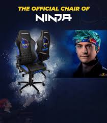 His popularity exploded when fortnite battle royale hit the mainstream. The Official Chair Of Ninja