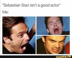 Sebastian Stan Isn T A Good Actor Ifunny Sebastian Stan Funny Sebastian Stan Bucky Barnes