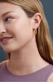 Bony Levy Rita Diamond Hoop Earrings