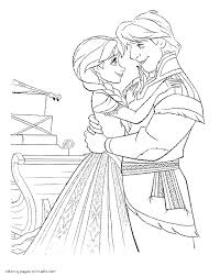 Each printable highlights a word that starts. Frozen Coloring Pages Anna And Kristoff Coloring Pages Coloring Home