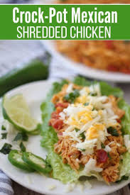 Best Low Carb Mexican Shredded Chicken Crock Pot Recipe Recipe Mexican Shredded Chicken Shredded Chicken Recipes Chicken Crockpot Recipes