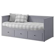 hemnes daybed frame with 3 drawers gray ikea in 2021 hemnes day bed day bed frame daybed frame