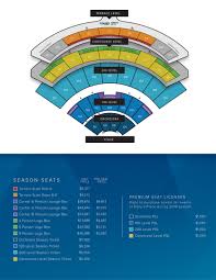 Premium Seating Map Dailys Place