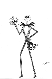 The nightmare before christmas coloring book. 13 Pics Of Jack The Pumpkin King Coloring Pages Jack Skellington Coloring Home