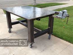 Welding Table Picture Thread Page 4 Welding Table Welding Bench Welding Projects