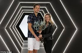 Who is tsitsipas's girlfriend, theodora petalas? Australian Open 2021 Tennis Wags Steal Spotlight Off The Court Daily Mail Online