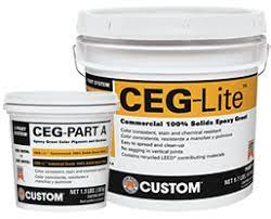 Custom will repair and/or replace, at its discretion, the affected area of the system. Ceg Lite 100 Solids Epoxy Grout Custom Building Products