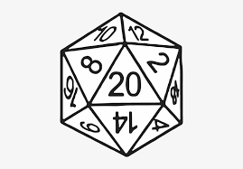 Playing dice coloring page from games category. Clip Freeuse Download Free Your Mind 20 Sided Dice Drawing Png Image Transparent Png Free Download On Seekpng