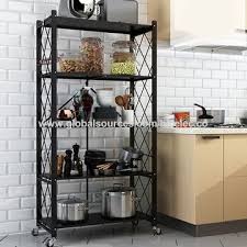 Metal kitchen shelves w / wheels up careers account. China Hlc 5 Tier Kitchen Organizer Rack Stand Metal Stand On Global Sources Metal Rack Kitchen Stand Kitchen Organizer