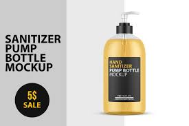 Hand Sanitizer Bottle Psd Mockup In 2020 Mockup Psd Mockup Bottle