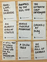 This version for baby showers is more pg that cards against humanity, but thankfully that's open to interpretation. 56 Cards Against Humanity Ideas Cards Against Humanity Cards Of Humanity Diy Cards Against Humanity