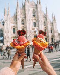 Never Too Cold For Gelato In Italy Right Milan Lombardy Gelato Gelato Italy Milan Food