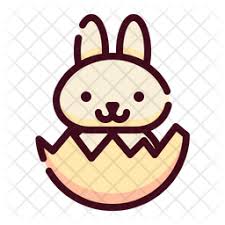 Download Free Baby Bunny Icon Of Colored Outline Style Available In Svg Png Eps Ai Icon Fonts