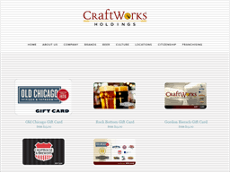 Gift cards are delivered by email and contain instructions to redeem them at checkout. Craft Works Restaurants Gift Card Balance Check Balance Enquiry Links Reviews Contact Social Terms And More Gcb Today
