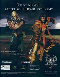 Mortal Kombat Deadly Alliance Mortal Kombat Retro Games Poster Mortal Kombat Art