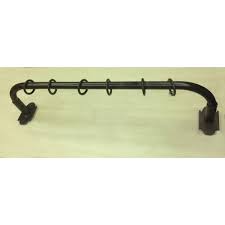 Tringles A Rideaux Fer Forge Tringle Rouille O20mm Retours Tringle Rideau Tringle Rideaux