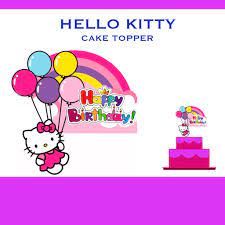 Check spelling or type a new query. Hello Kitty Cake Topper Birthday Party Decoration Shopee Philippines