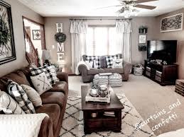 Farmhouse Style Buffalo Plaid Living Room Instagram Curtains And Confetti A Home Decor Pa Plaid Living Room Farmhouse Decor Living Room Farm House Living Room