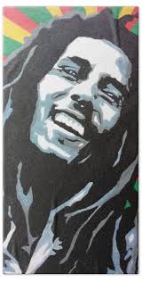 Bob Marley Beach Towel