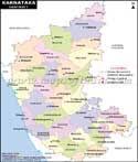 It is bounded by the states of goa and maharashtra to the north, telangana to the east, tamil nadu to the southeast, and kerala to the south and by the arabian sea to the west. Karnataka Map Map Of Karnataka State Districts Information And Facts