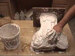 Moldmaking And Casting Hydrocal Plaster Mother Mold Process Youtube Moldmaking Plaster Art Pottery Videos