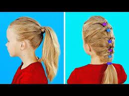 Top 10 cute and cool hairstyles for girls all of us need to know some crazy fast hairstyles that are both chic and cute and help us get ready for college or office within minutes. 1 12 Easy Hairstyles For Hyperactive Girls Youtube Easy Hairstyles Hair Styles Kids Hairstyles