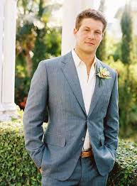 Groom No Tie Google Search Groom Wedding Attire Casual Grooms Wedding Suits Men Grey