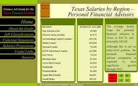 Be employed in the highest paying jobs, also find best indian jobs for freshers, engineers, 12th pass etc. Finance Job Guide For The Texas Finance Student Coherent Sequences Salaries Projections Useful Links Job Classifications Home Sources About The Guide Unt Ppt Download