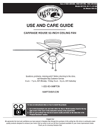 Get help with all your questions on hampton bay products, including ceiling fans, lighting, patio furniture and other items. Hampton Bay 46011 User Guide Manualzz