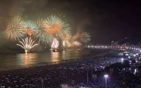 Copacabana Beach Rio De Janeiro Fin De Ano Rio De Janeiro Vida Nocturna