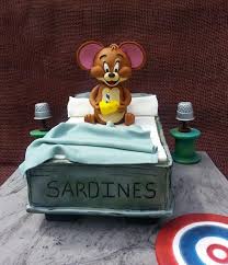 Jerry Cake By Sugarwhizz Cakesdecor Tom And Jerry Cake Cartoon Cake Kids Cake