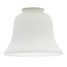 Satin White Bell Glass Shade 2 1 4 Inch Fitter Opening G9110 Destination Lighting Replacement Glass Shades Glass Light Shades Glass Light Fixture