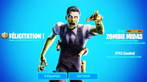 Browse the epic shadow midas skin. Voici Comment Avoir Le Skin Midas Zombie Sur Fortnite Youtube