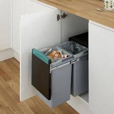 Pull Out Recycling Bin For Under Sink In Kitchen Kitchensuppliers In 2020 Recycling Bins Diy Kitchen Storage Kitchen Bin