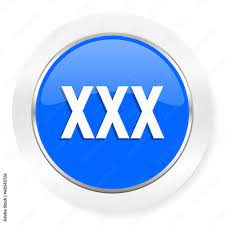 xxx blue glossy web icon Stock Illustration | Adobe Stock