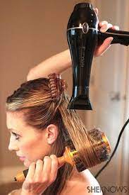 Your hair is too wet. Diy Brazilian Blowout Sleek Straight Hair At Home Blow Dry Hair For Volume Straight Hairstyles Brazilian Blowout