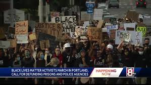Hundreds gather in Portland for Black Lives Matter protest