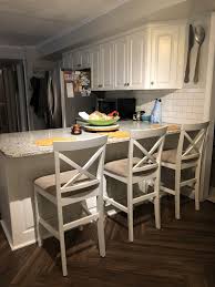 Im back with another video! Valspar Cabinet Enamel Base 4 Satin Enamel Tintable Interior Paint 1 Quart Lowes Com Kitchen Bar Stools Furniture Bar Stools