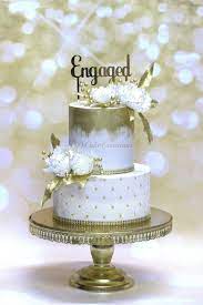 Very special cake for me as i usually do whipped cream cakes. Engagement Cakes Design