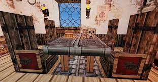 Medieval kitchen design minecraft blocksmc. Interior Design Series Episode 1 Medieval Kitchen Dining Room Minecraft Amino