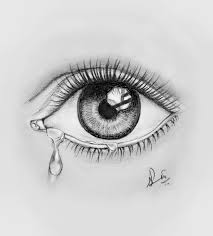 Here is my another attempt to draw an eye. Eyes With Tears Drawings