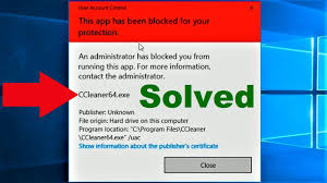 How To Fix This App Has Been Blocked For Your Protection Error In Windows 10 Youtube