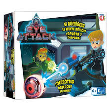 El juego pasapalabra de ansaldo contiene 2 libros de rosco, 2 tableros de roscos, 162 fichas por los colores verde, amarillo y rojo; Eye Attack Juegos Ninos 5 Anos Tienda De Juguetes Y Videojuegos Jugueteria Online Toysrus
