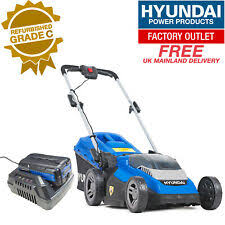 Great lawnmower, i have a decent size garden and this lawnmower is perfect for it plus it has a very quiet motor. Hyundai Lawnmowers For Sale Ebay